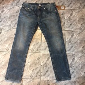 NWT True Religion Men’s Slim Jeans 38